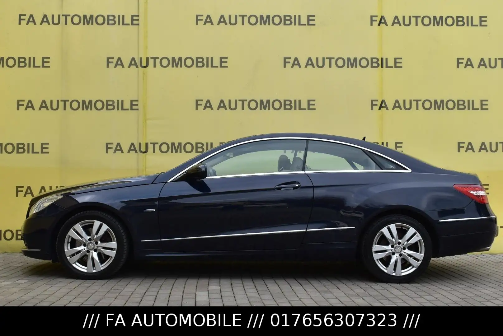 Mercedes-Benz E 350 CDI Coupe BE/Leder/PANORAMA/NAVI/SHZ/PDC/ Синій - 2