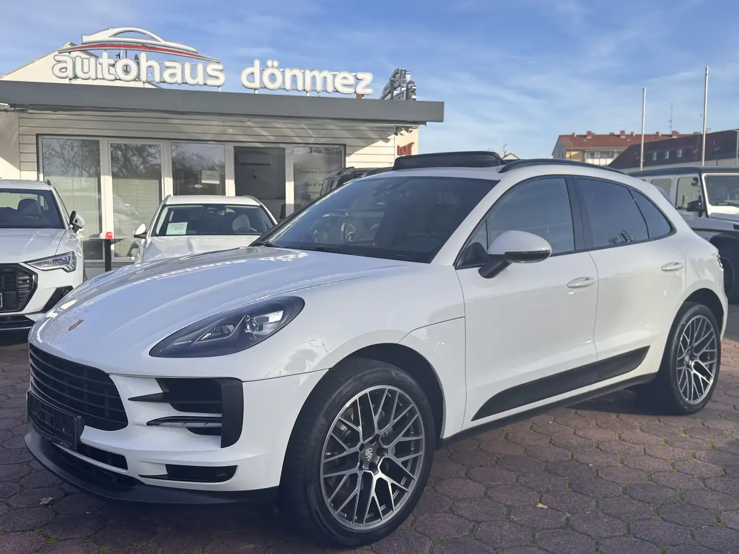 Porsche Macan S AHK PANORAMA LED LEDER RFKA 1.HAND Blanc - 1