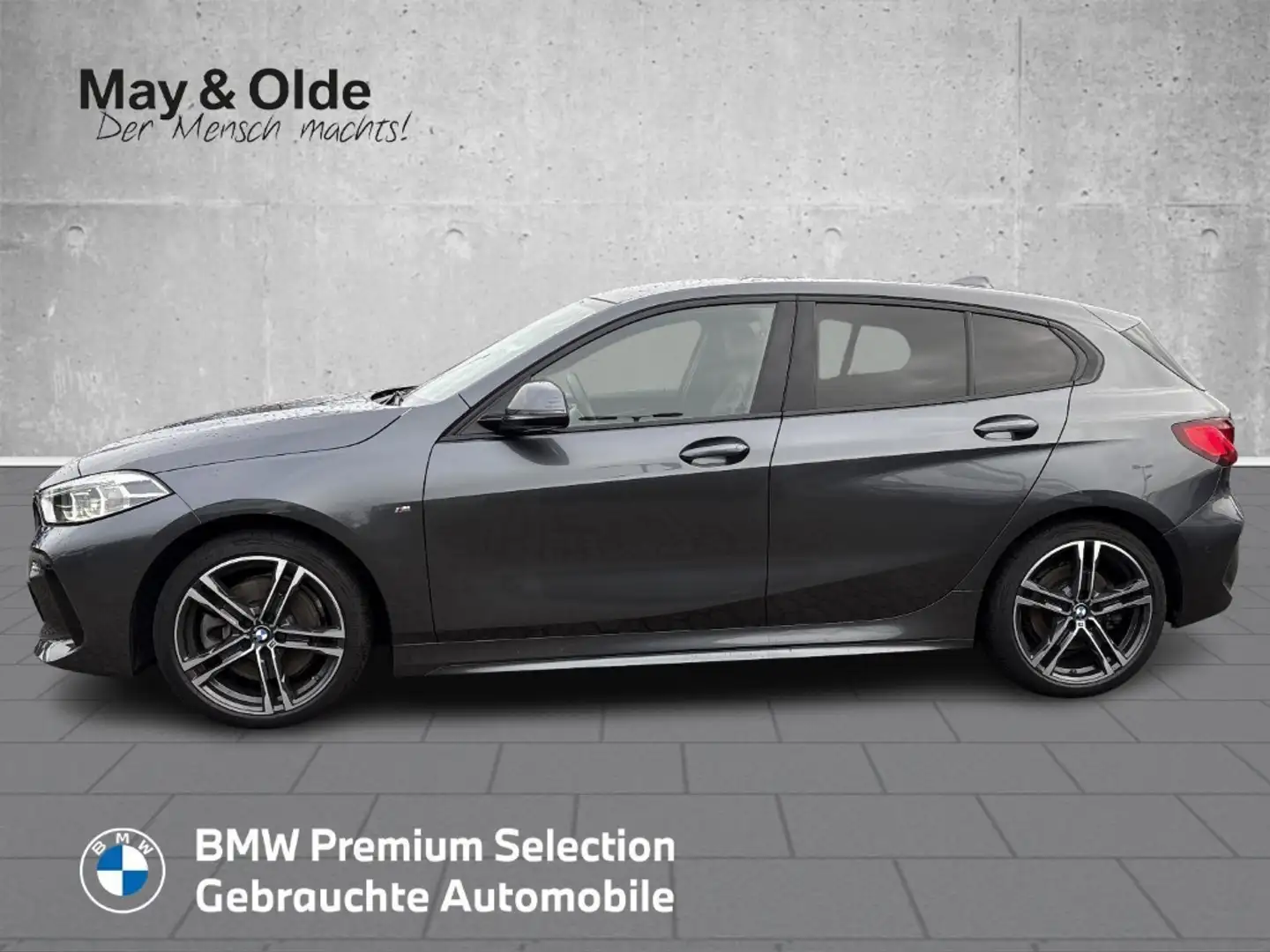 BMW 120 D XDRIVE M SPORT SHZ LHZ RFK H&K HUD LED Navi Lede Grau - 2