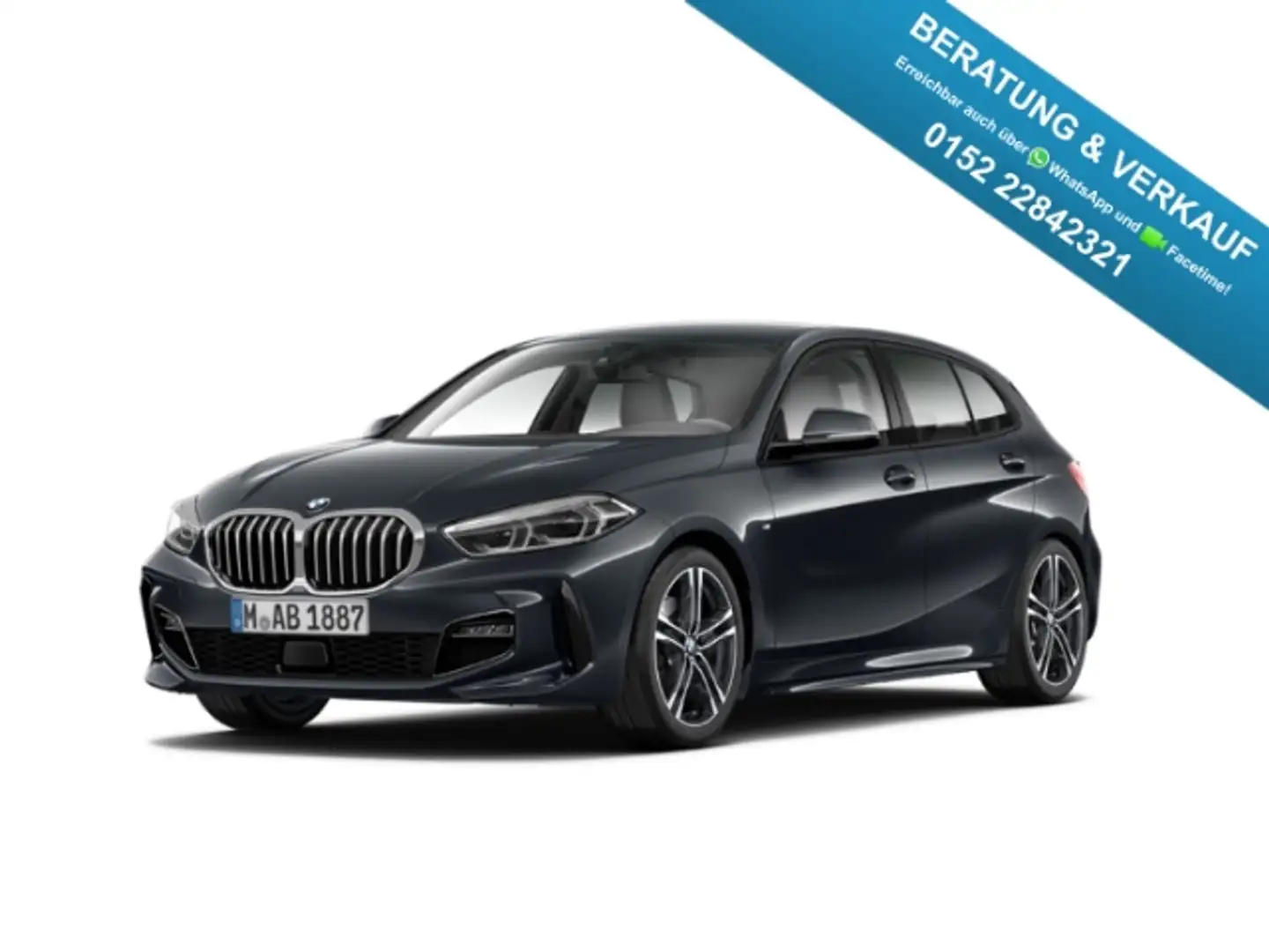 BMW 120 D XDRIVE M SPORT AUTOM. HUD Navi Leder Memory Harm Grau - 1