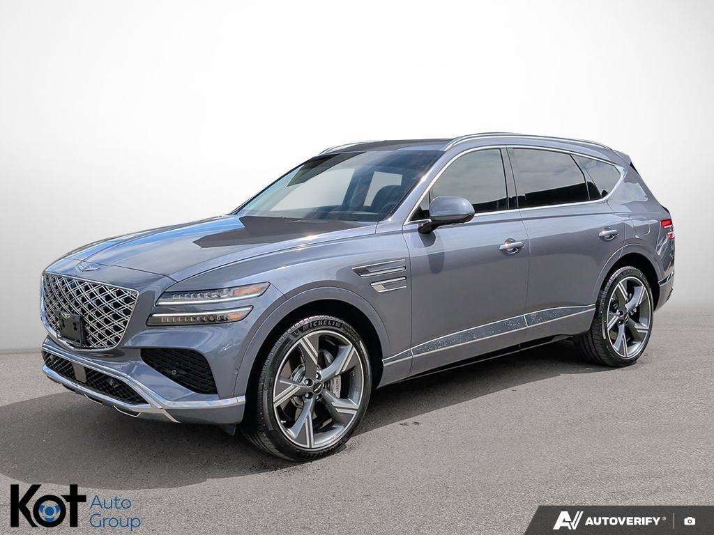 2026 Genesis GV80 3.5T Prestige AWD 7P Black | REMOTE START | HEADSU