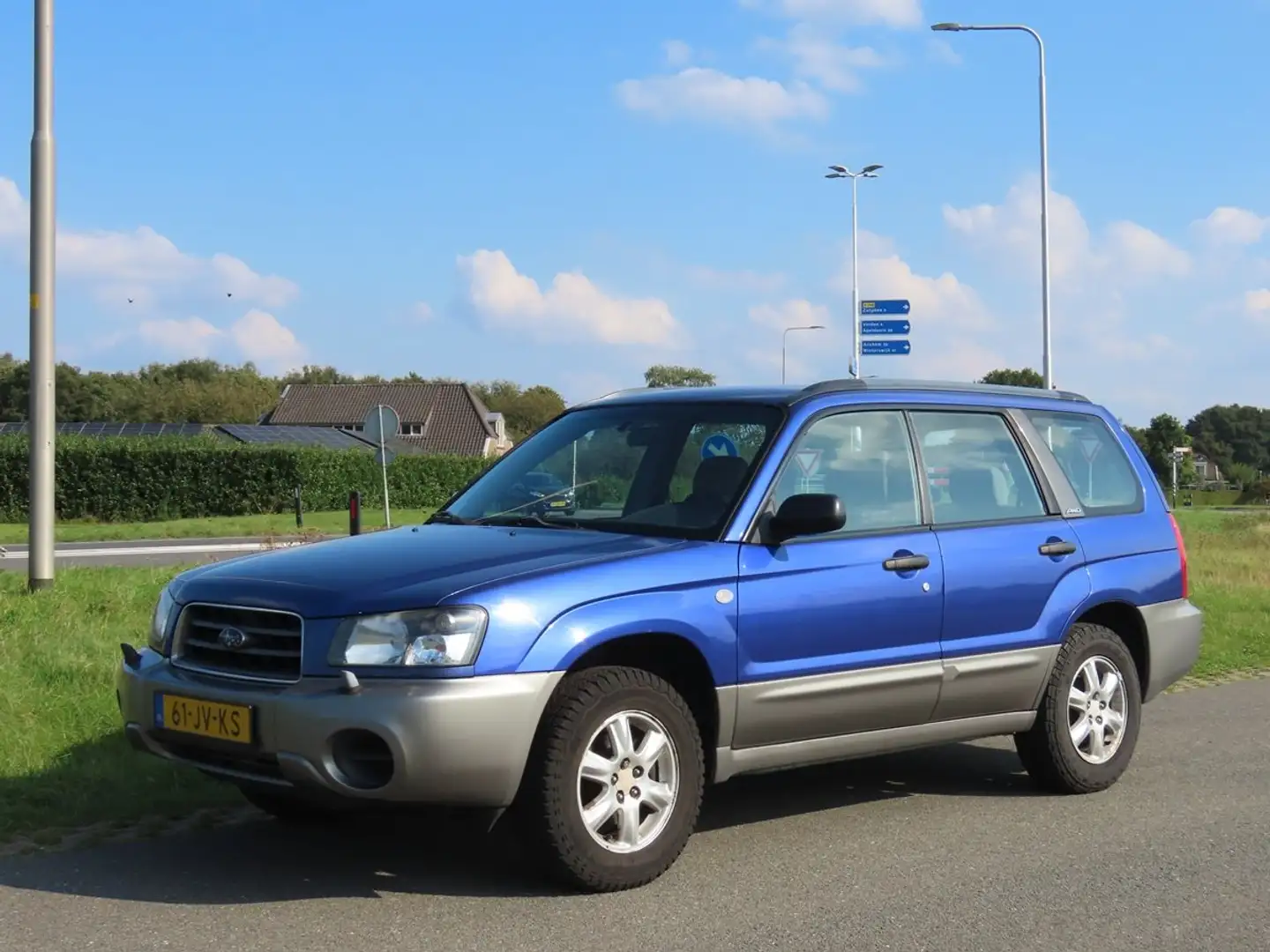 Subaru Forester 2.0 AWD X, 1e Eig., Trekhaak, Airco, Isofix, 15" Blauw - 2