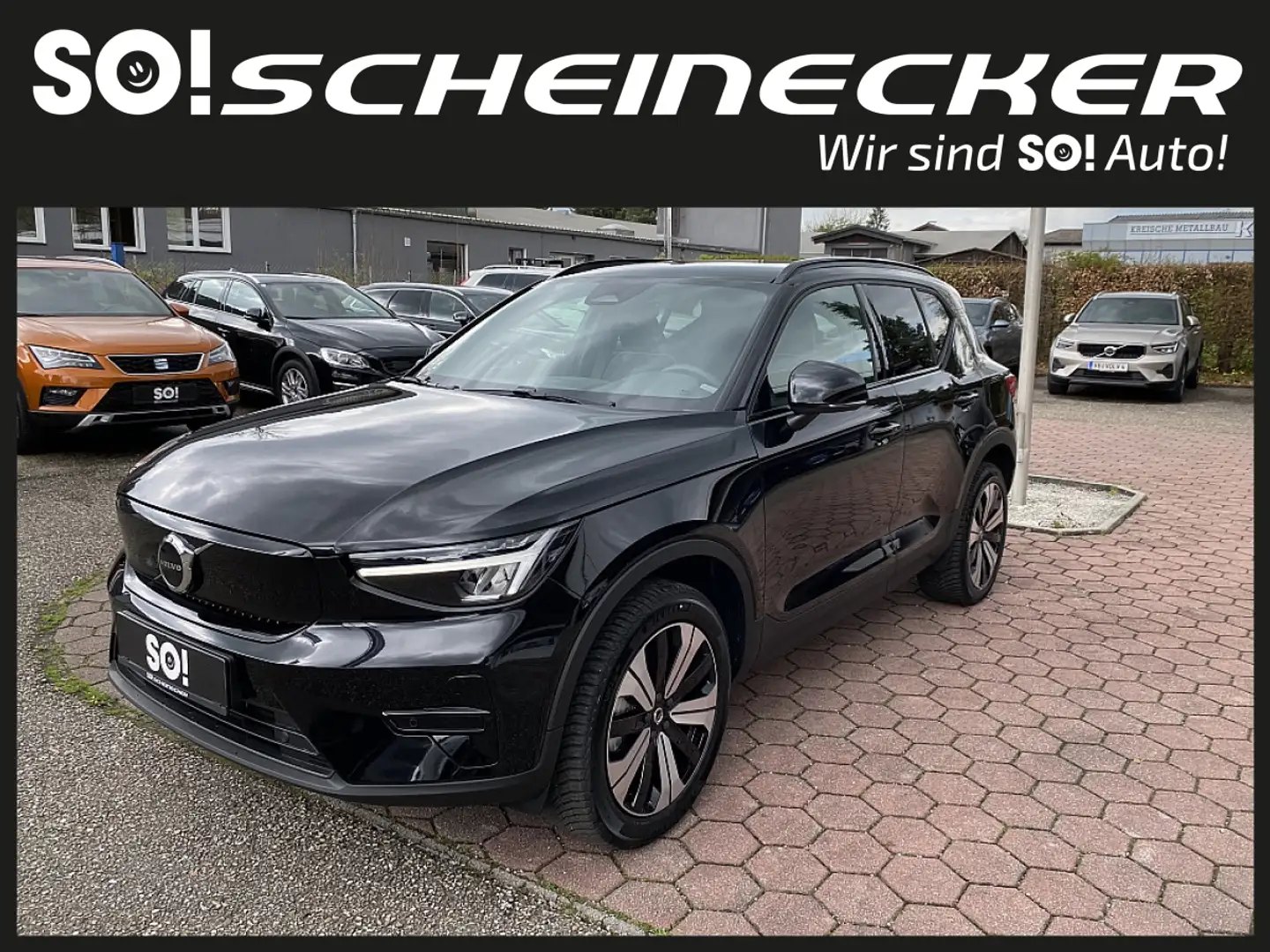 Volvo XC40 Recharge Pure Electric 78kWh Recharge Twin Plus Schwarz - 2