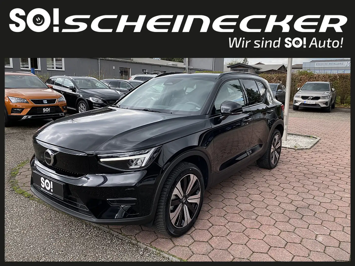 Volvo XC40 Recharge Pure Electric 78kWh Recharge Twin Plus Schwarz - 2