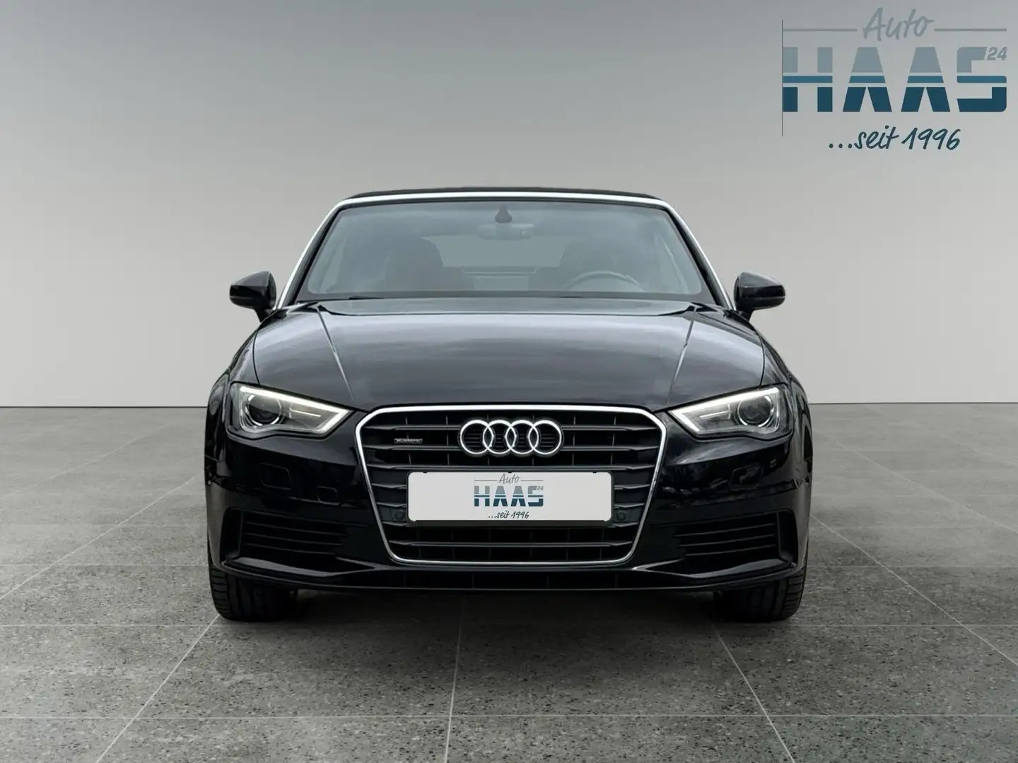 Audi A3 Cabriolet Amb. 2.0 TDI Q S-tr NAVI B&O LEDER Schwarz - 2