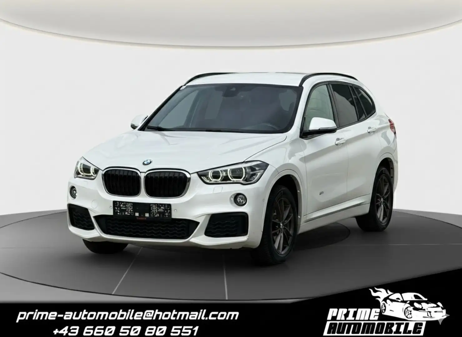 BMW X1 xDrive18d M Sport Aut.*HEAD UP, ALCANTARA ...* Weiß - 1
