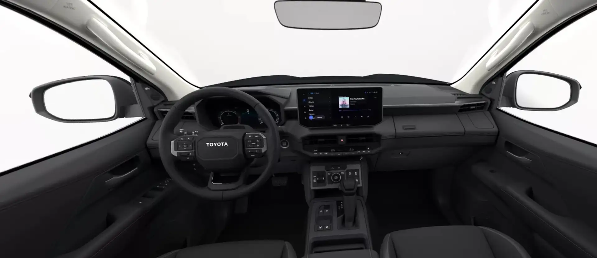 Toyota Hilux DK 2,8 D-4D 4WD /6A. Invincible Mild Hybrid 4t. Schwarz - 2