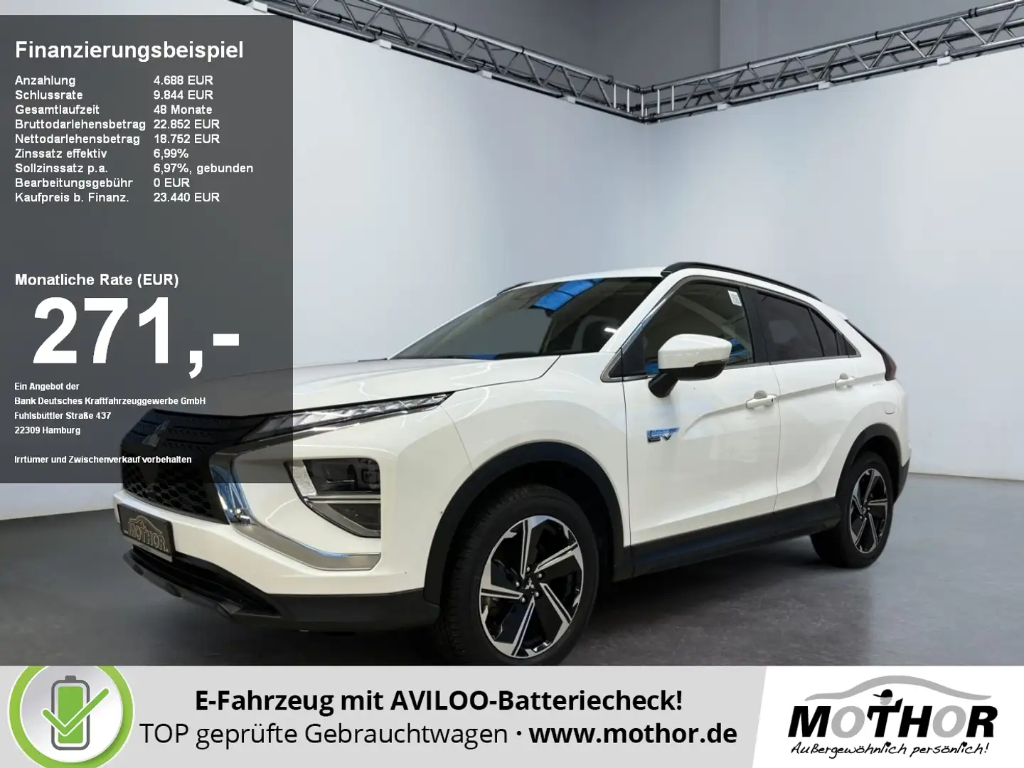 Mitsubishi Eclipse Cross Basis 2.4 MIVEC PHEV KeylessEntry Weiß - 1