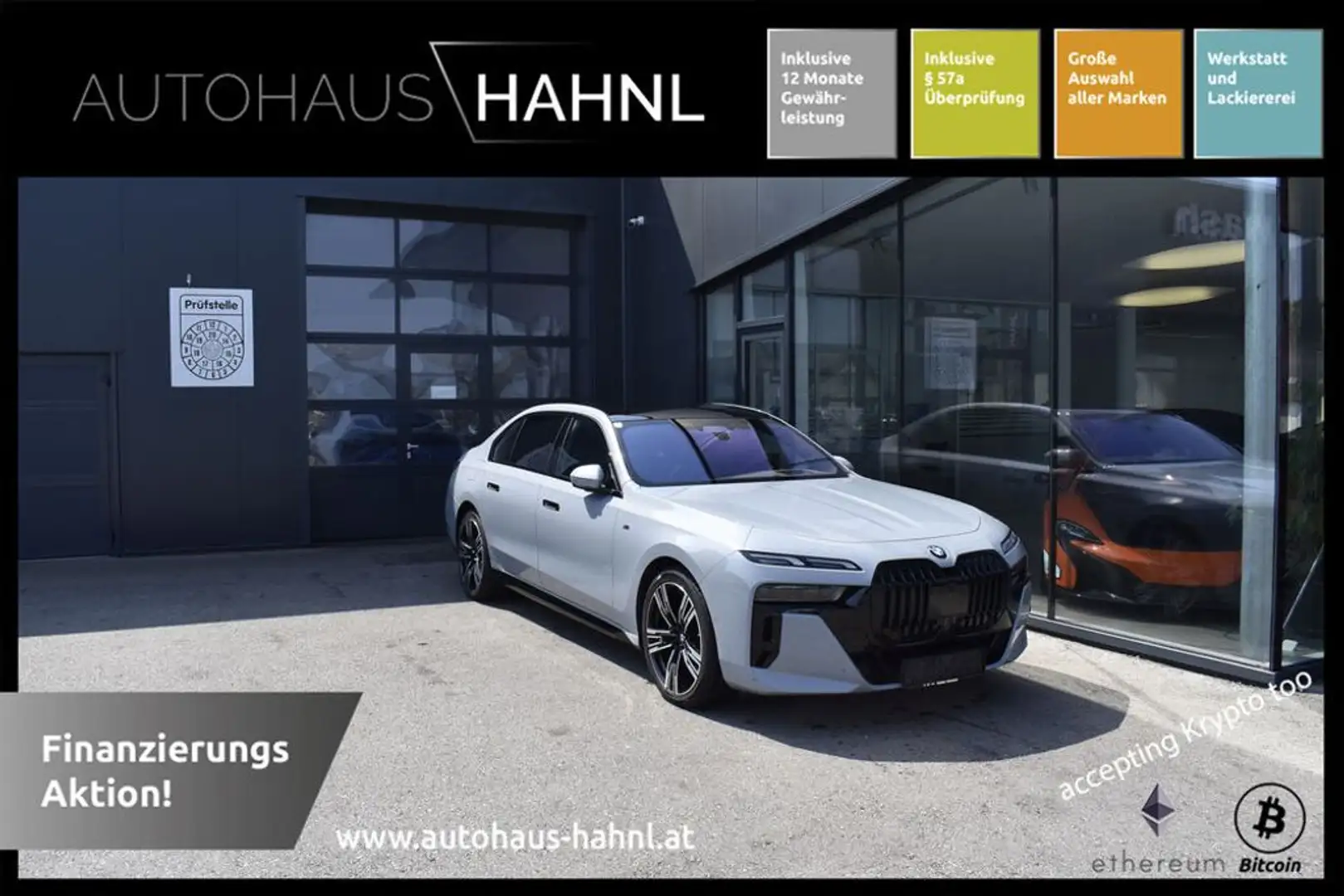 BMW 740 d xDrive M Sport Grey - 1