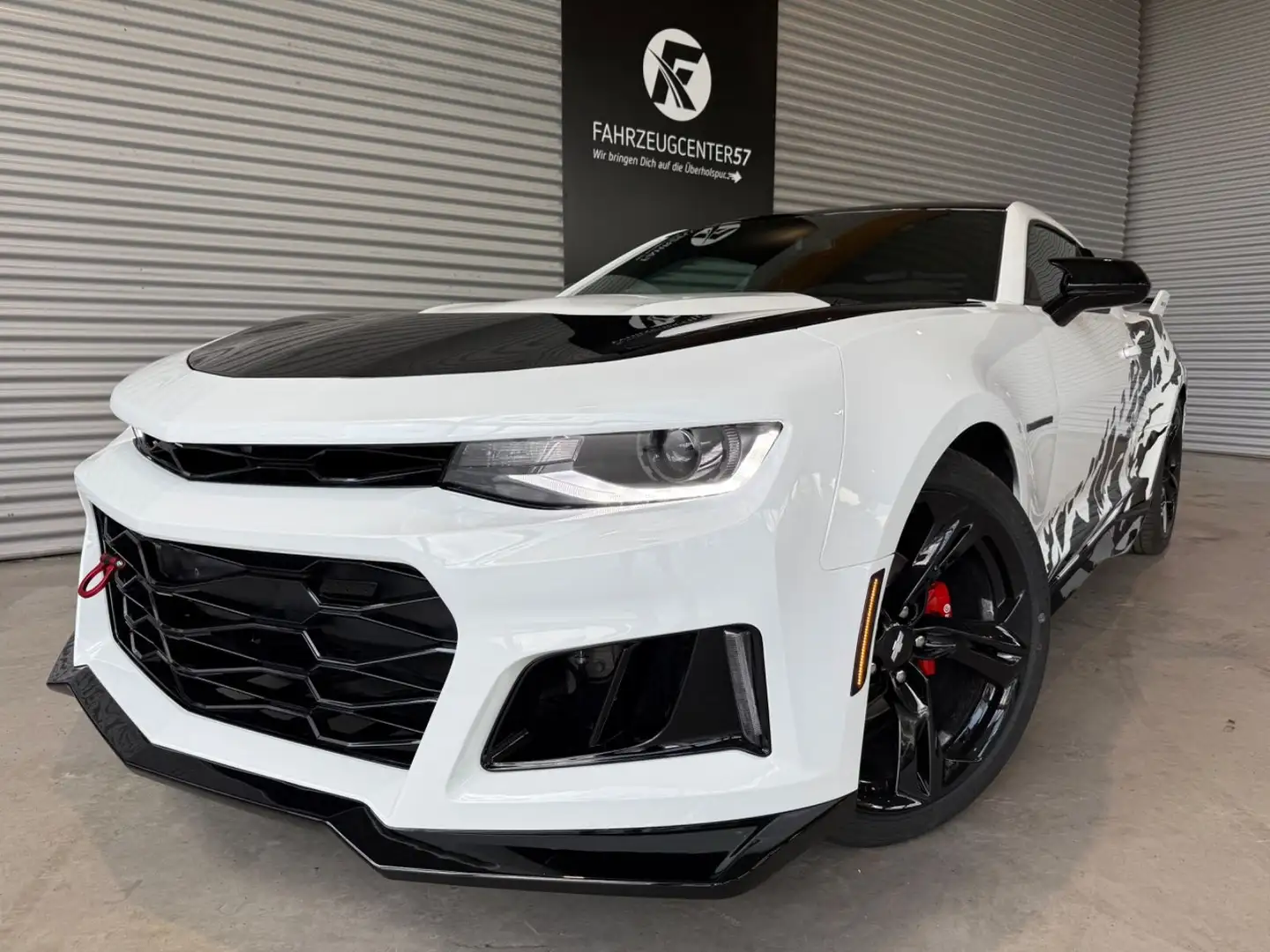Chevrolet Camaro 2.0L ZL1 Optik/RFK/LED/CARPLAY Blanco - 1