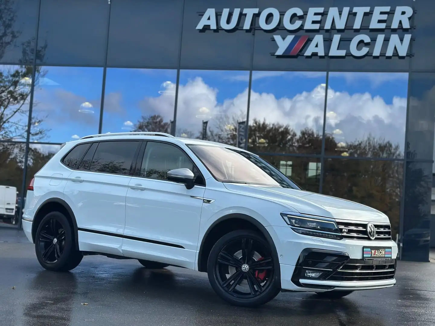 Volkswagen Tiguan Allspace 2.0 TDI SCR DSG 4M. R-Line ACC Weiß - 1