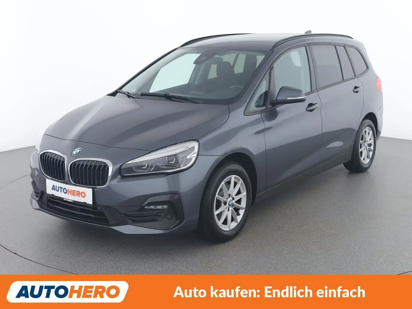 BMW 216 216d Gran Tourer Advantage Grau - 1