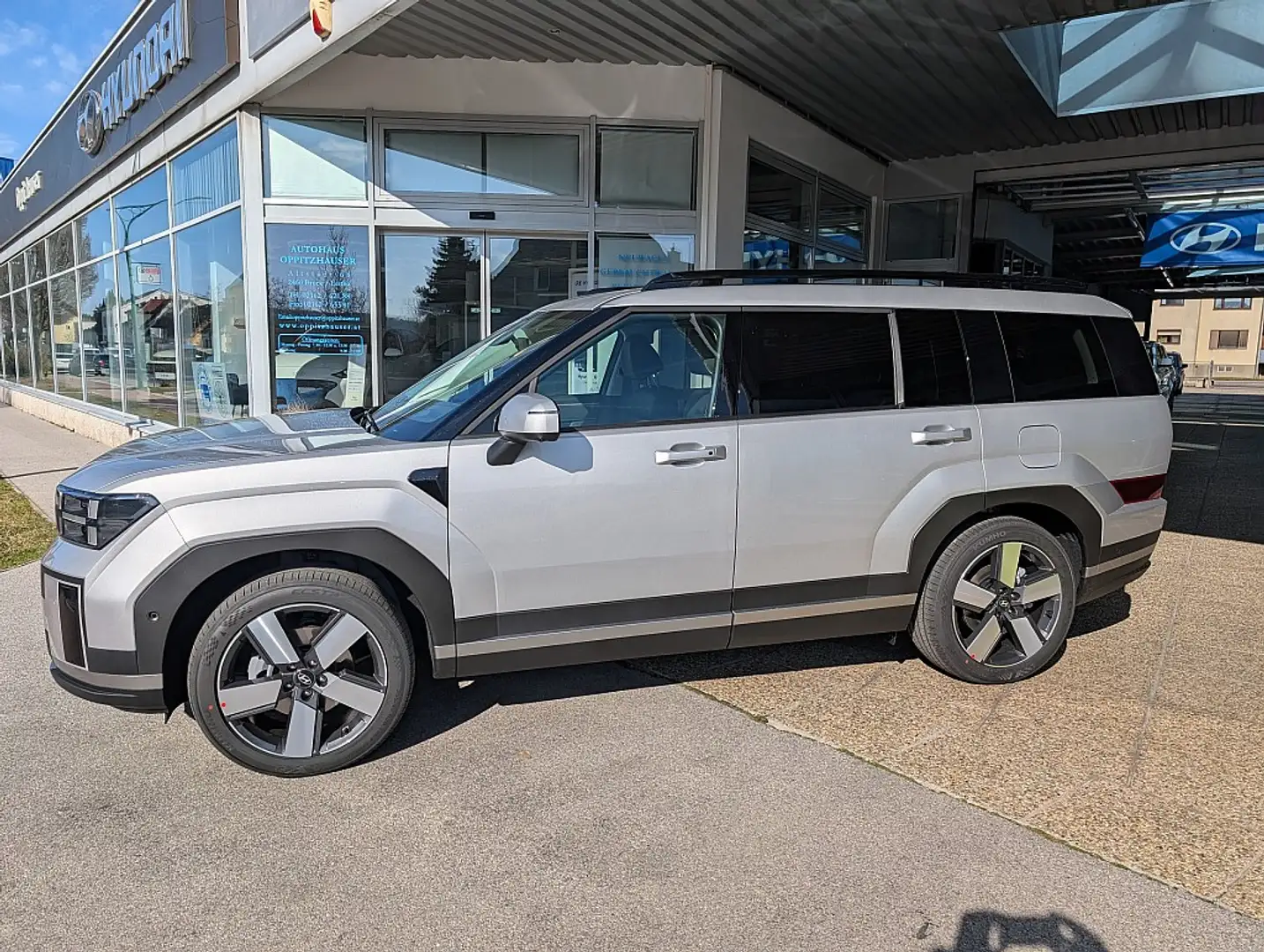 Hyundai SANTA FE Santa Fe 1,6 T-GDI Plug-In 4WD Prestige Line Aut. Silber - 2