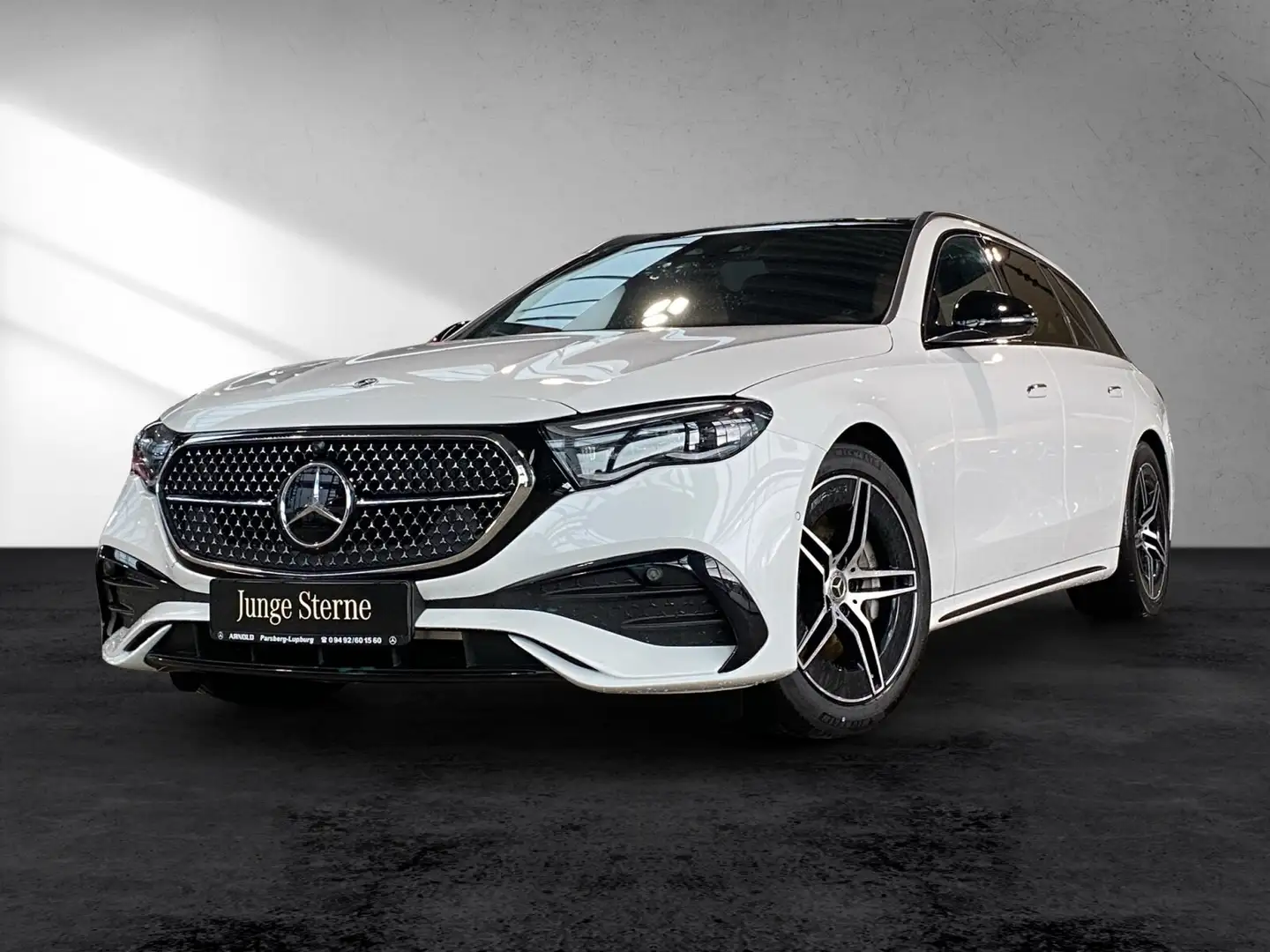 Mercedes-Benz E 300 E 300 T de 4M AMG L Pano Leder SUPERSCR AHK Dist Blanc - 2