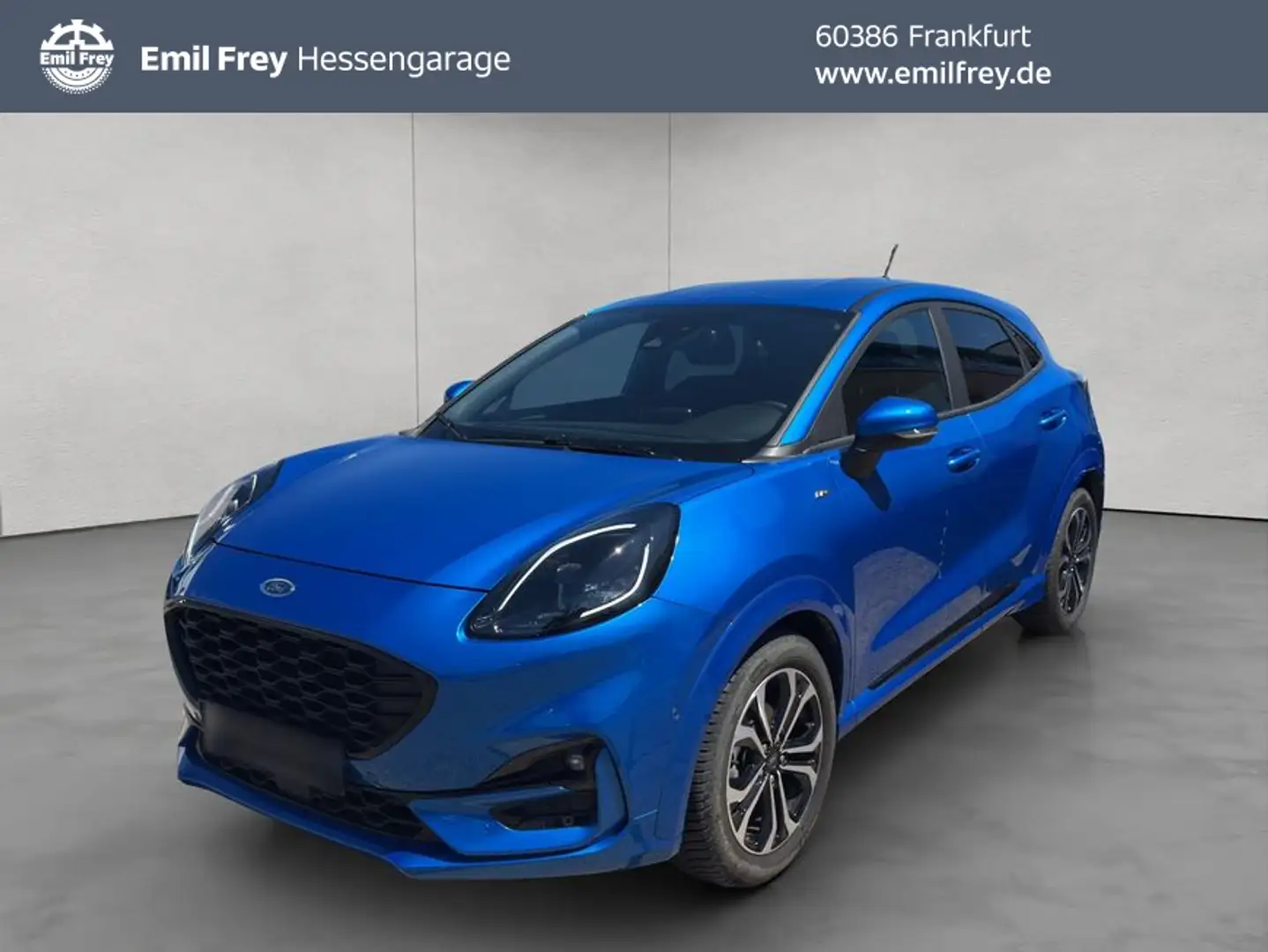 Ford Puma 1.0 EcoBoost Hybrid Aut. ST-LINE Blau - 1