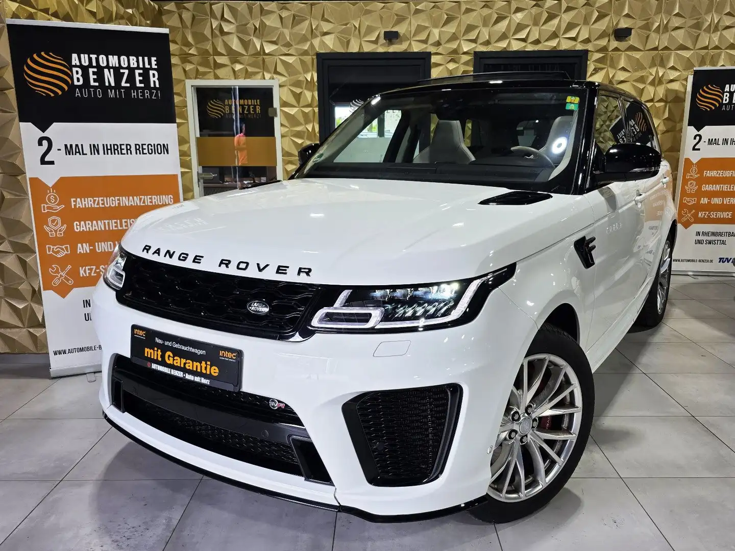 Land Rover Range Rover Sport SVR**MEMORY**SOUND*PANO*APPLE* Blanco - 1