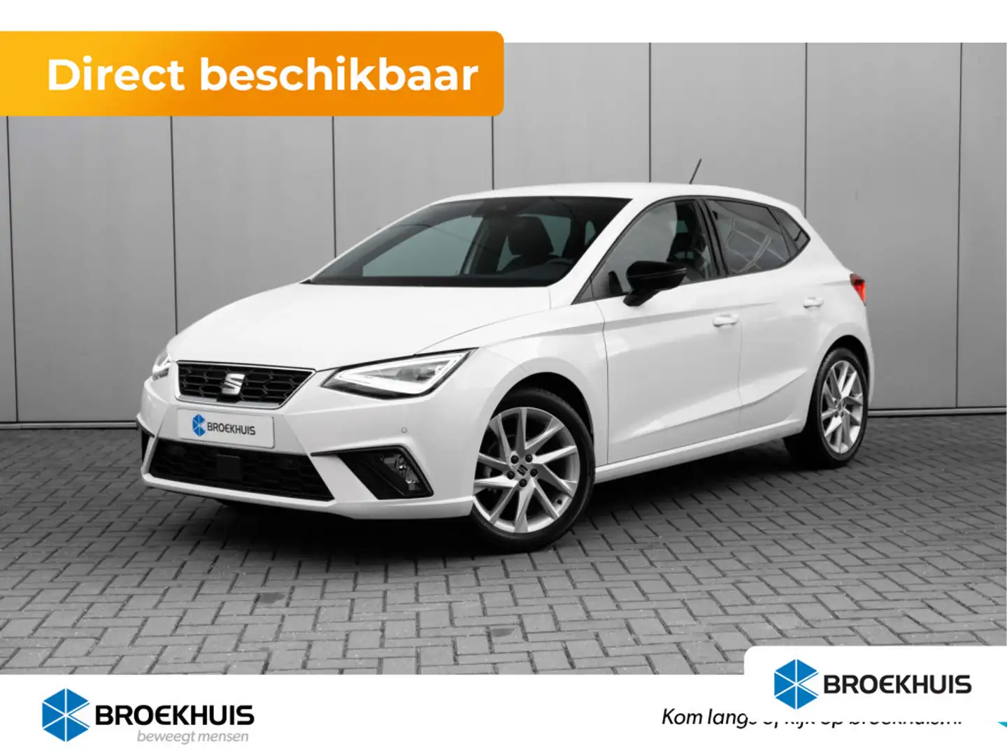 SEAT Ibiza FR | 17 inch lichtmetalen velgen, (7J x 17) | Airc Wit - 1