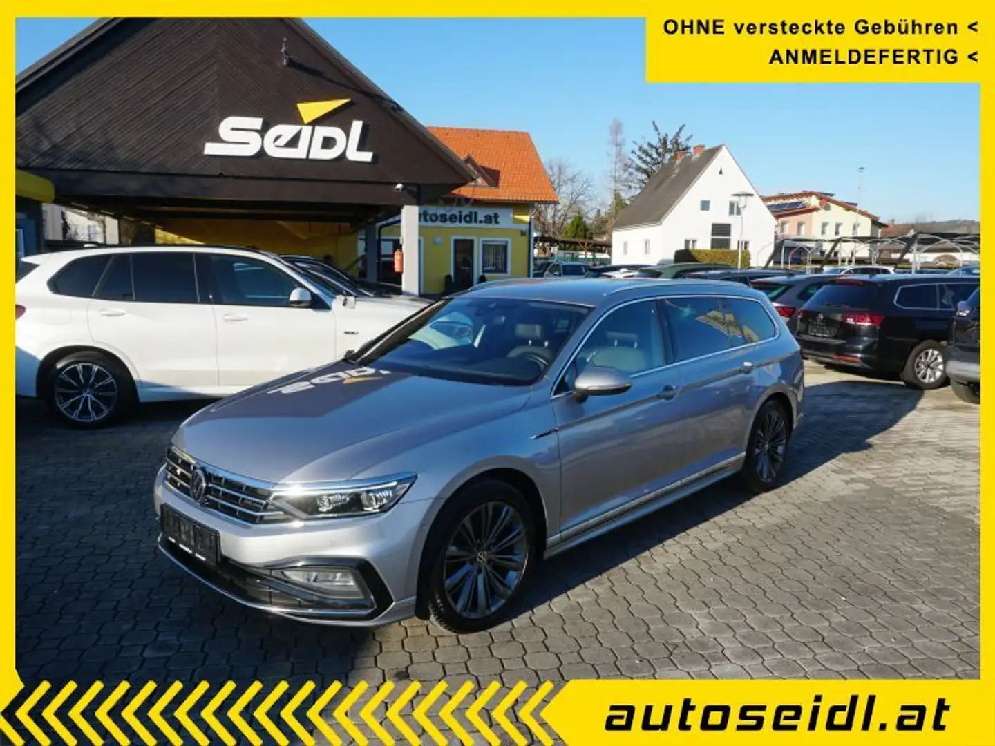 Volkswagen Passat Variant Elegance 2,0 SCR TDI DSG *R-LINE+MATRIX+VIRTUAL* Silber - 1