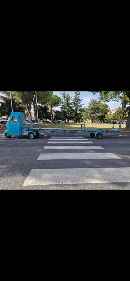 Piaggio Ape Pentarò semirimorchio 6 metri, foto 4