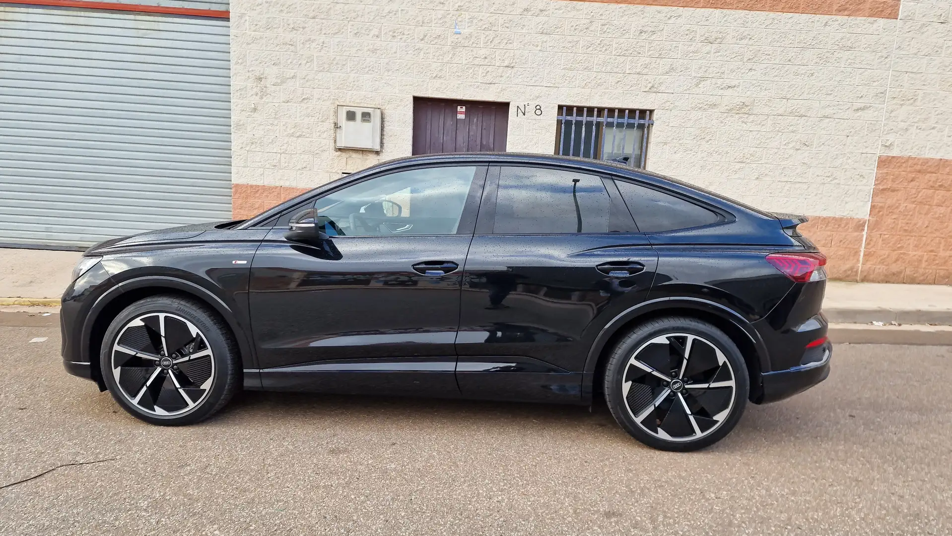 Audi Q4 e-tron Q4 e-tron Sportback 40 Black Line 82KWh Black Line Negro - 1