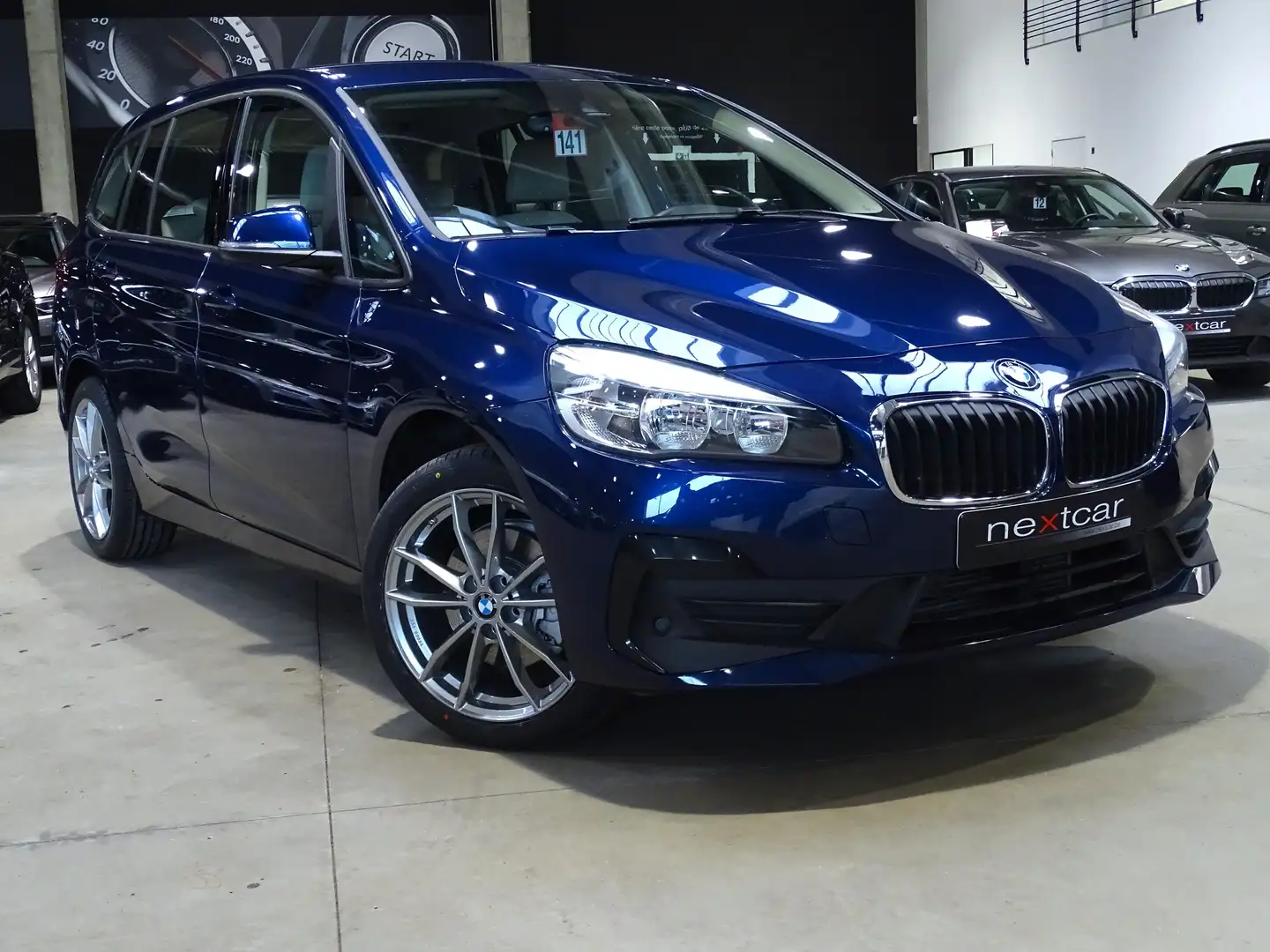 BMW 218 iA Gran Tourer*** CUIR-NAVI-PARKING AV & AR *** Blue - 2