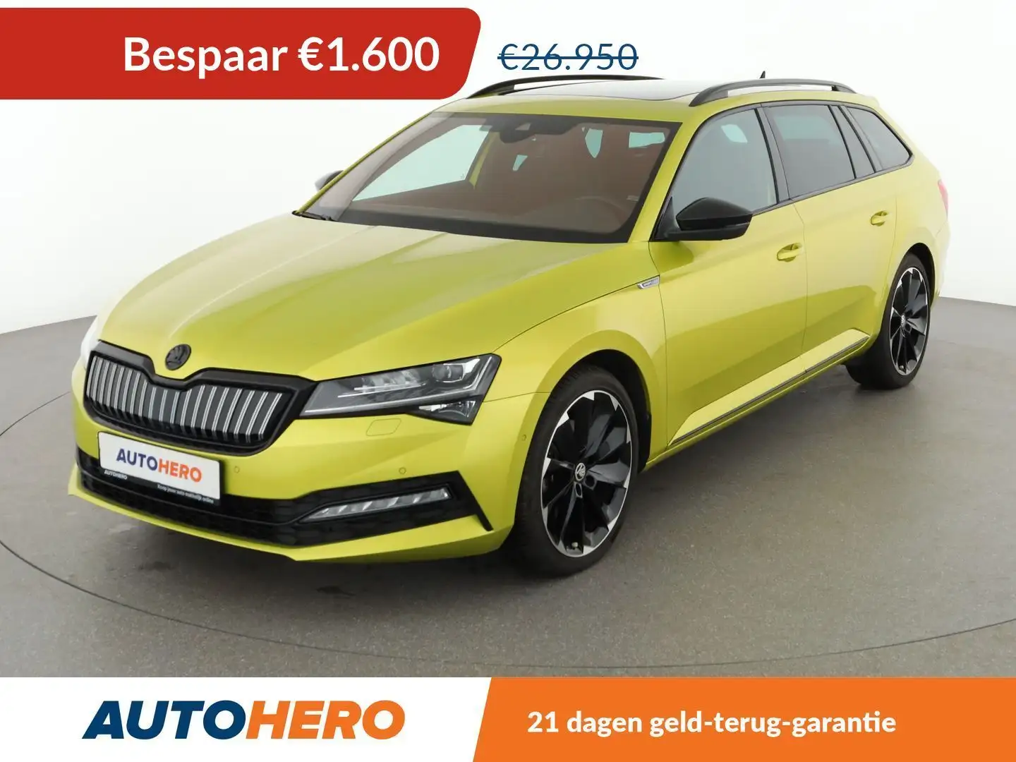 Skoda Superb 1.4 Plug-in Hybrid Sportline iV Gelb - 1