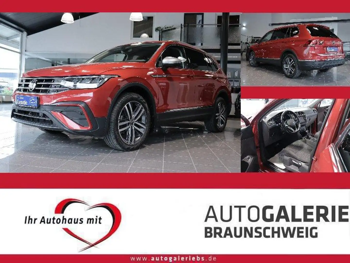 Volkswagen Tiguan Allspace 2.0 TDI DSG Life 7-SITZE Roşu - 1