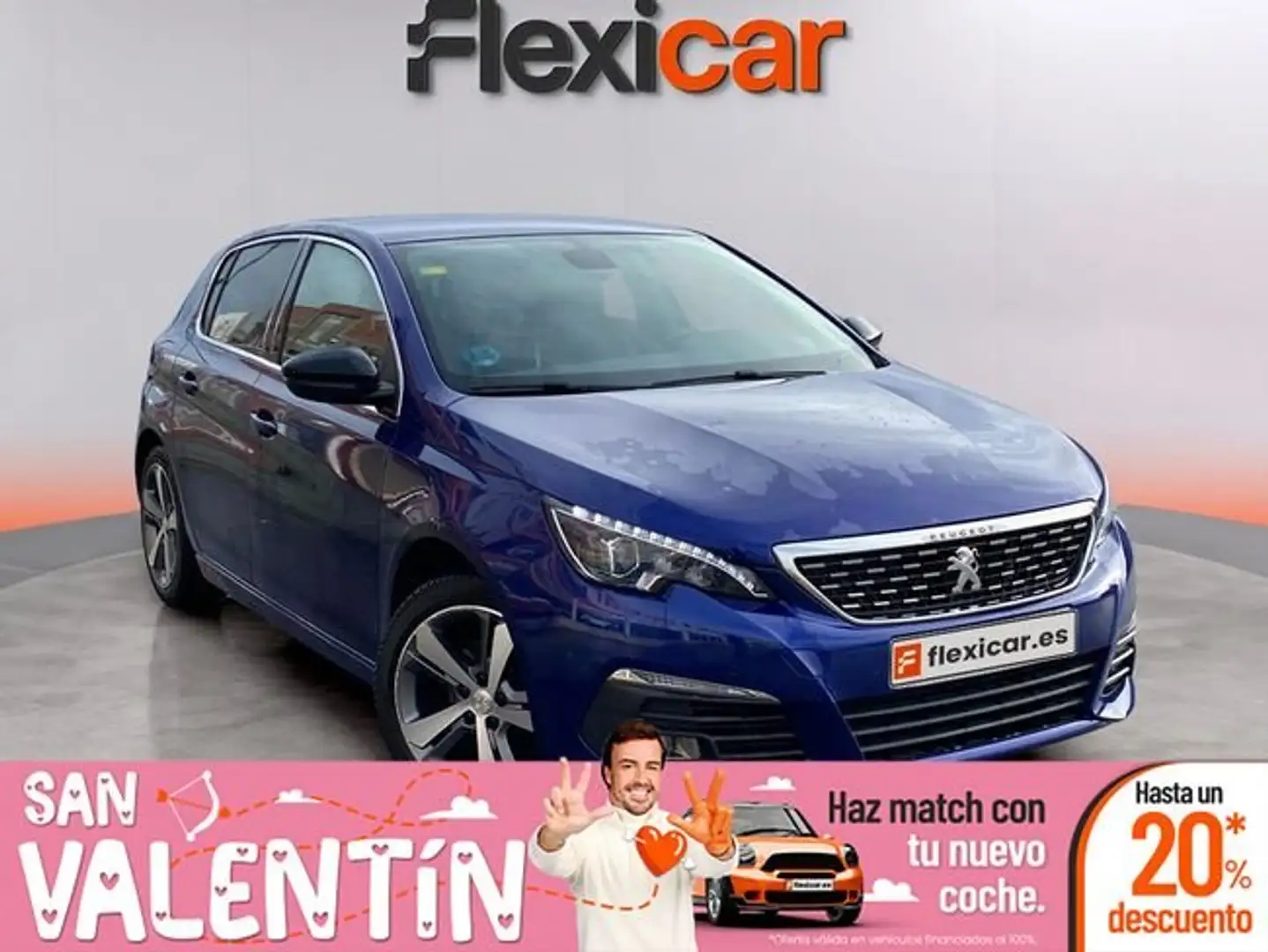 Peugeot 308 1.2 PureTech S&S GT Line 130 Bleu - 1