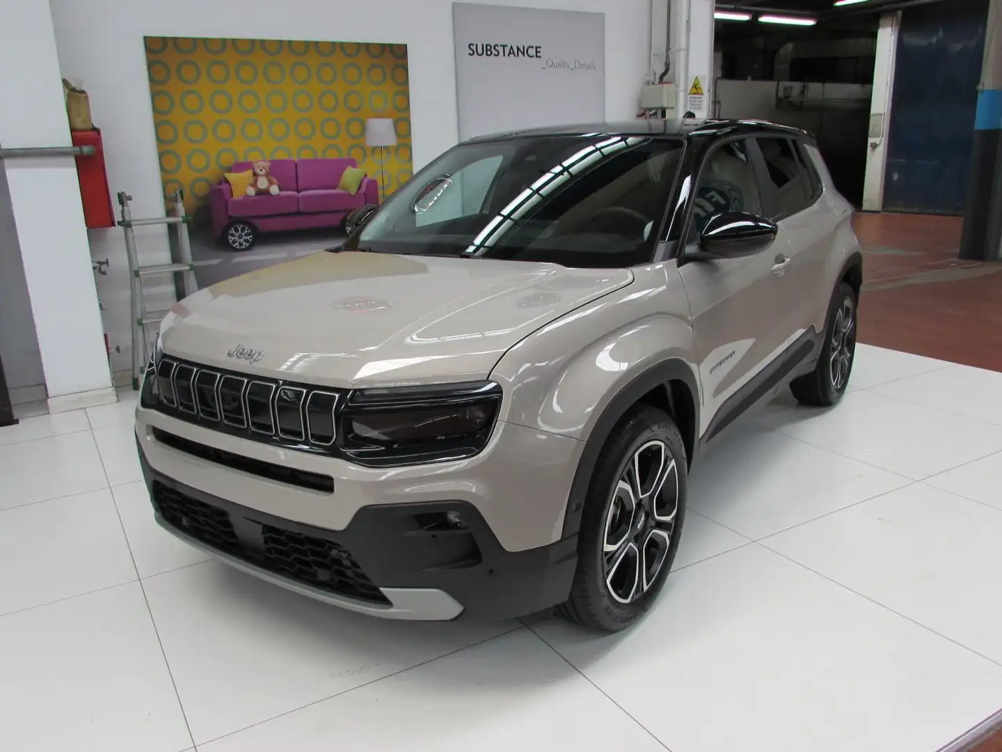 Jeep Avenger 1.2 turbo Summit fwd 100cv KM ZERO TETTO APR. Beige - 1