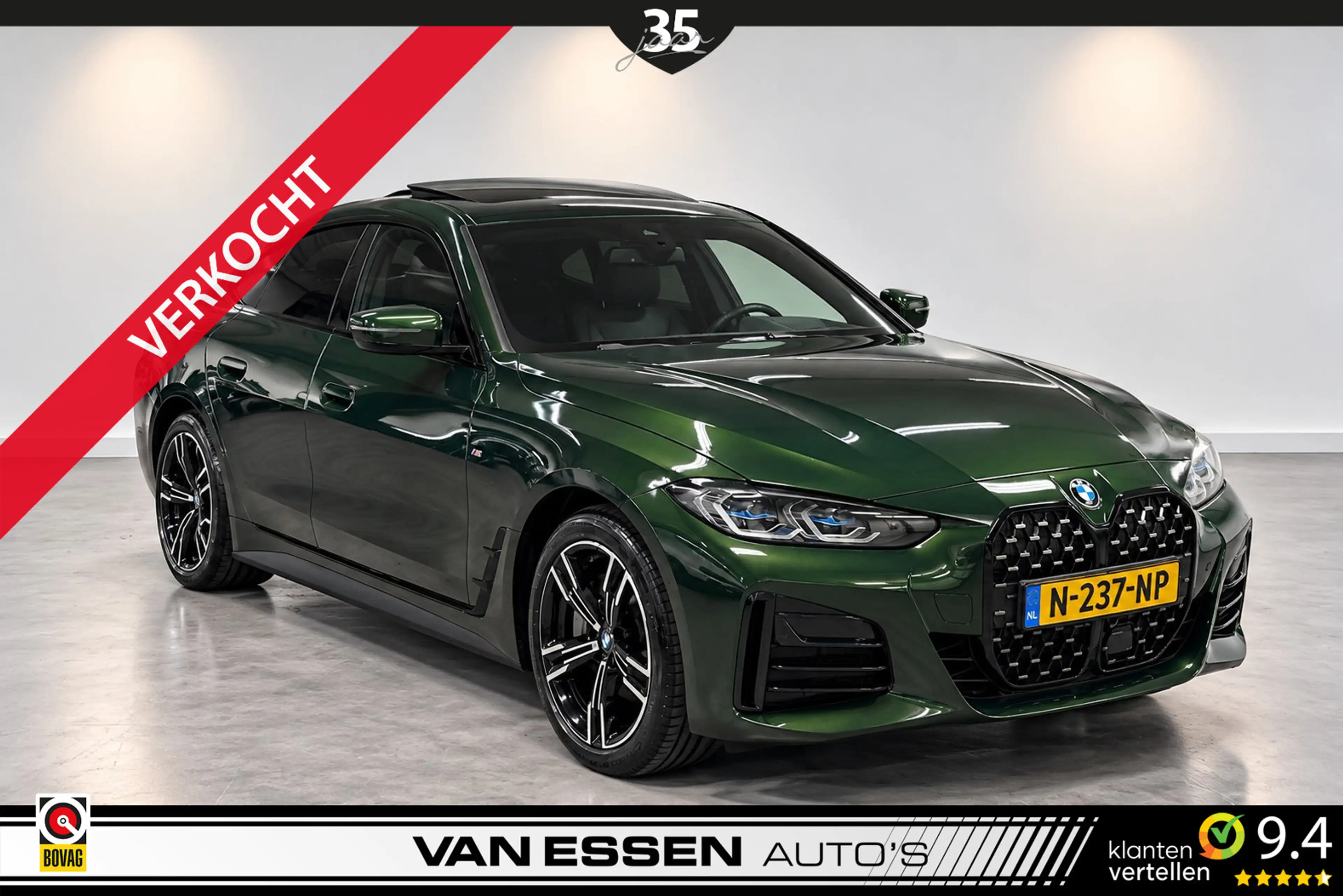 BMW 430 4-serie Gran Coupé 430i M-Sport | PANO | LEDER | C — photo 3