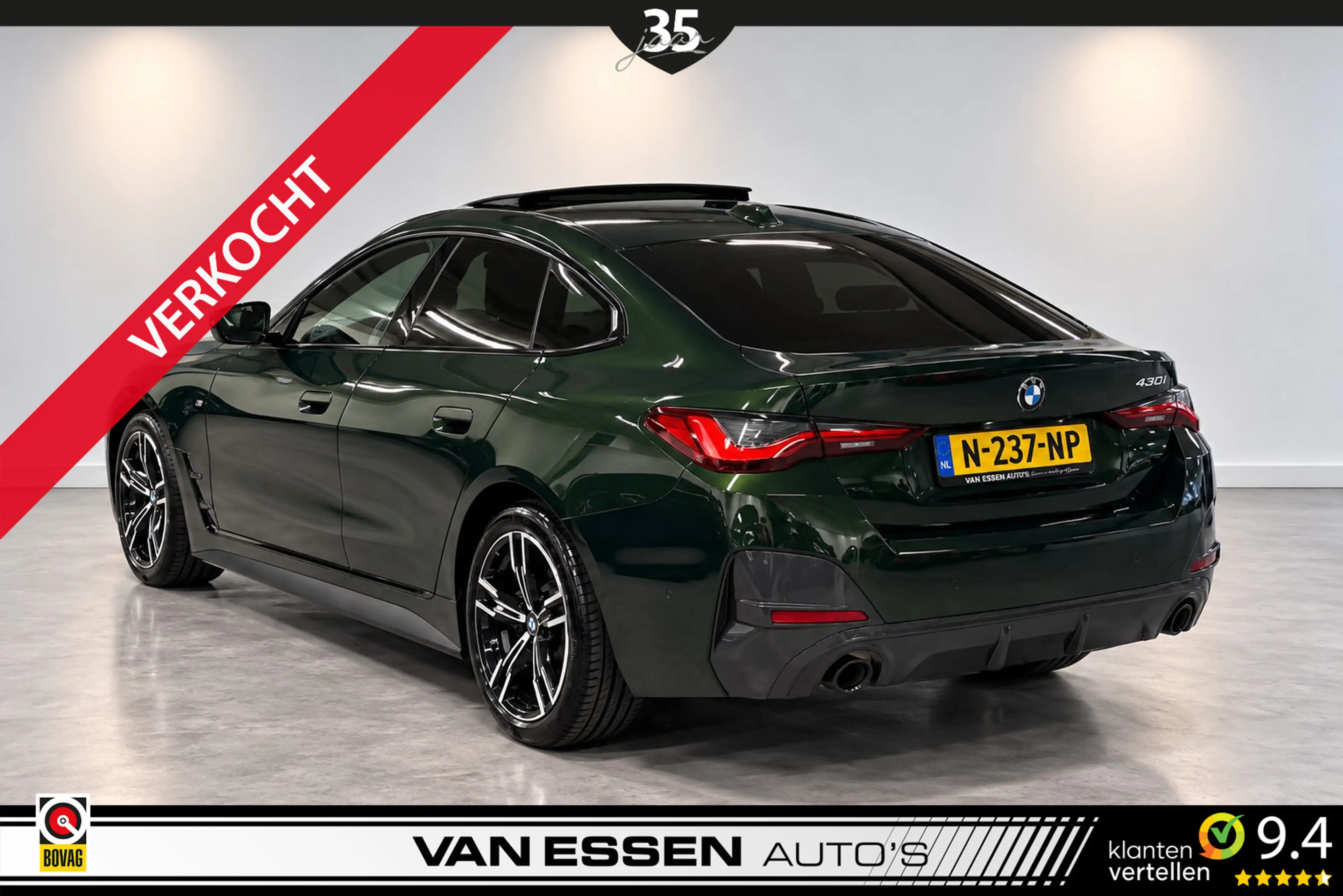 BMW 430 4-serie Gran Coupé 430i M-Sport | PANO | LEDER | C — photo 11