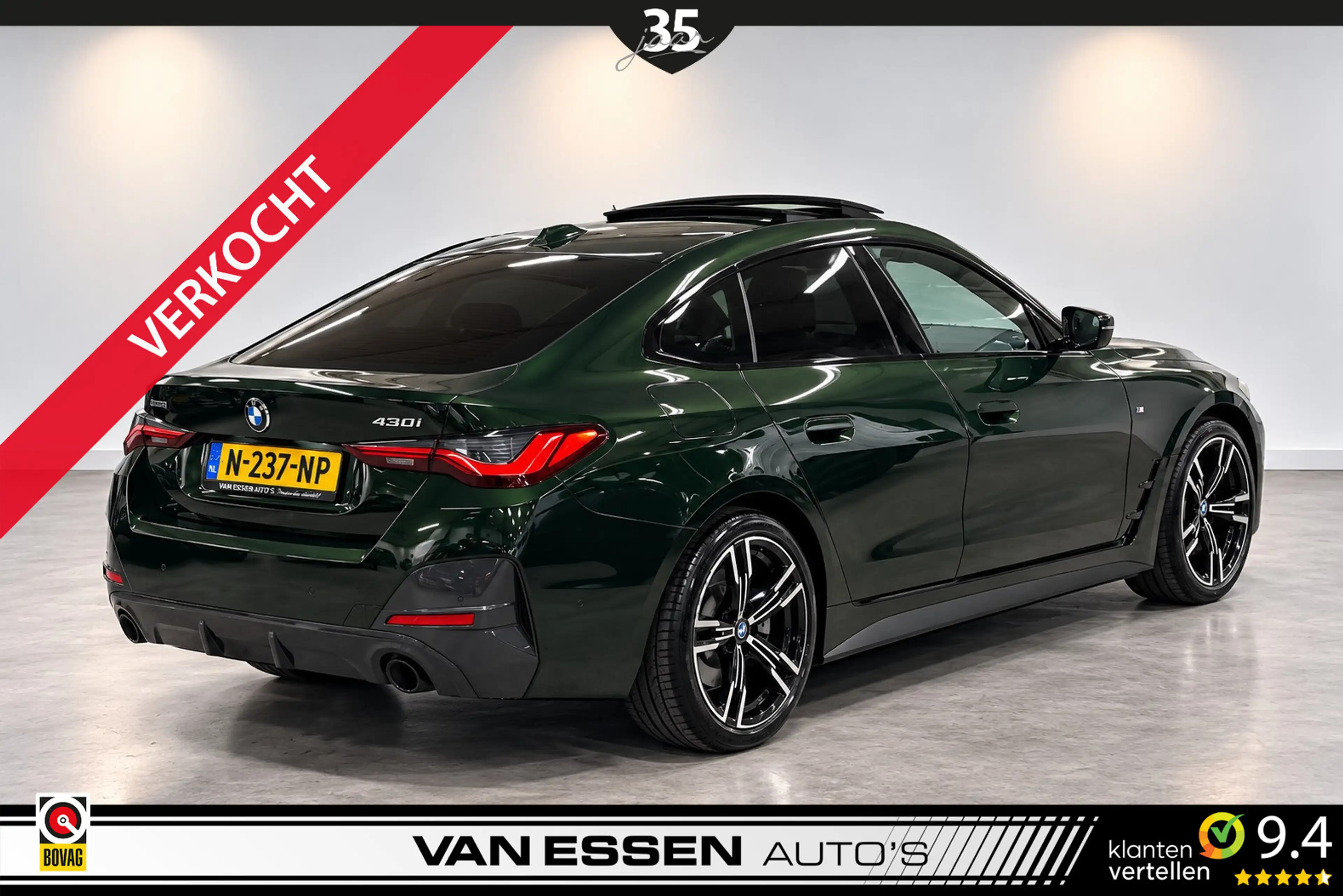 BMW 430 4-serie Gran Coupé 430i M-Sport | PANO | LEDER | C — photo 13