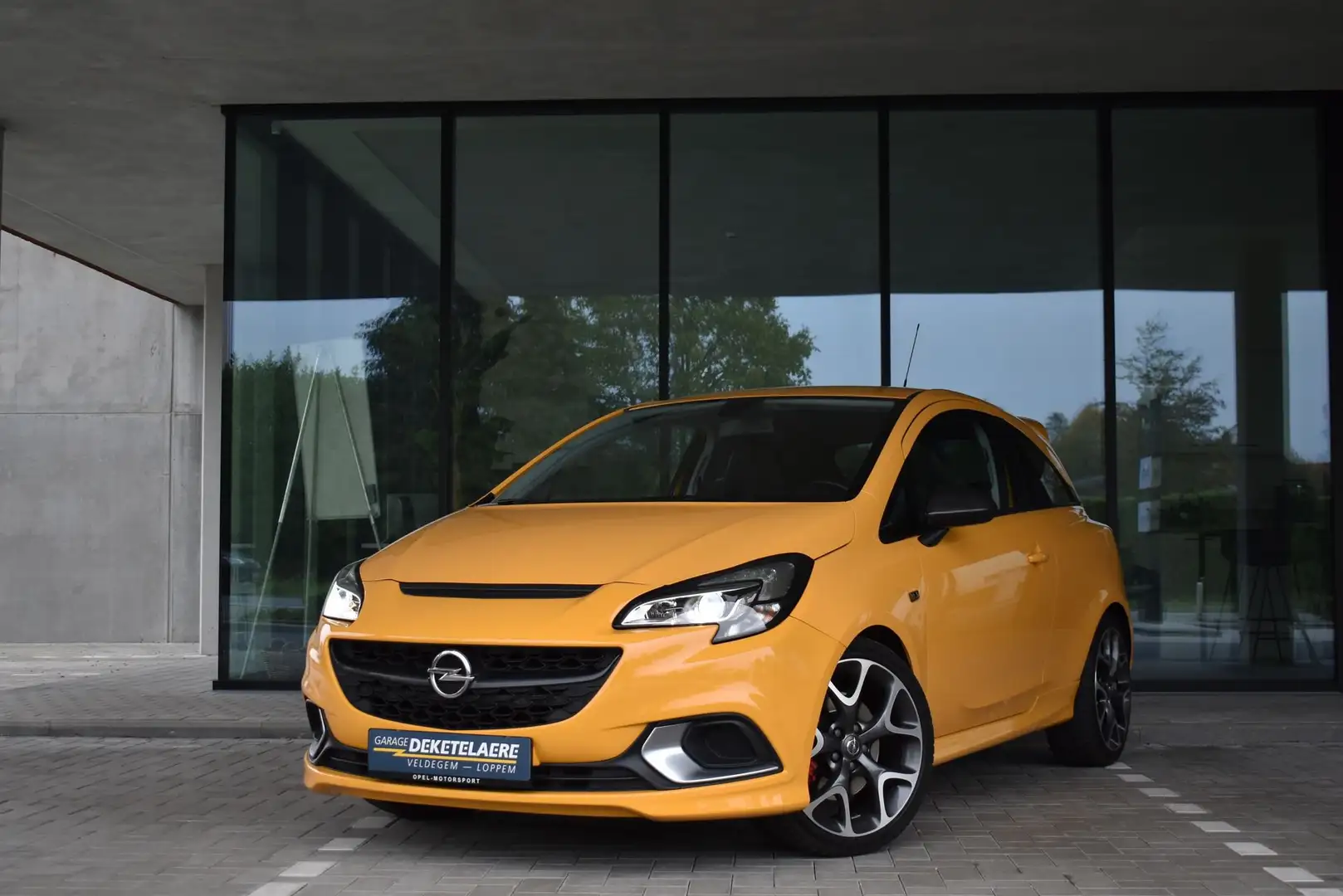 Opel Corsa Turbo S/S GSi   *Maniakaal onderhouden Jaune - 1