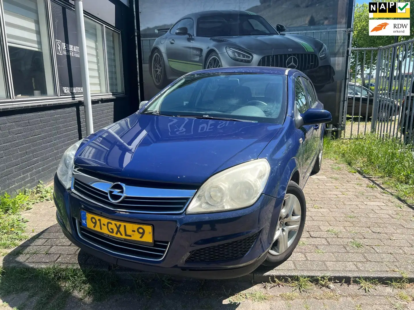 Opel Astra 1.6 Business AUTOMAAT Navi Airco 5Dr Bleu - 1