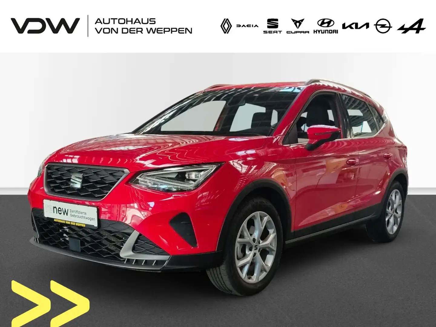SEAT Arona FR Klima Navi Einparkhilfe Sitzheizung Rot - 1