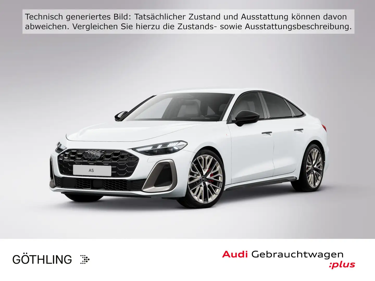 Audi A5 40 TDI qu S line edition one S tro* Weiß - 1