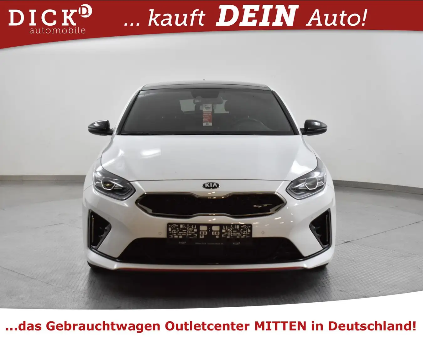 Kia ProCeed / pro_cee'd ProCeed 1.6TGDI GT PANO+NAVI+LED+SHZ+KAM+JBL+ACC Weiß - 2