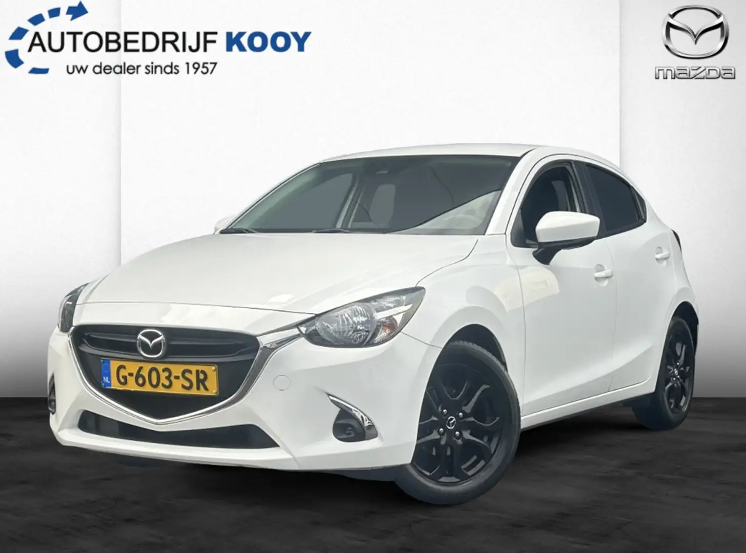 Mazda 2 1.5 Skyactiv-G Sport Selected NAVI CAMERA CRUISE + Blanc - 1