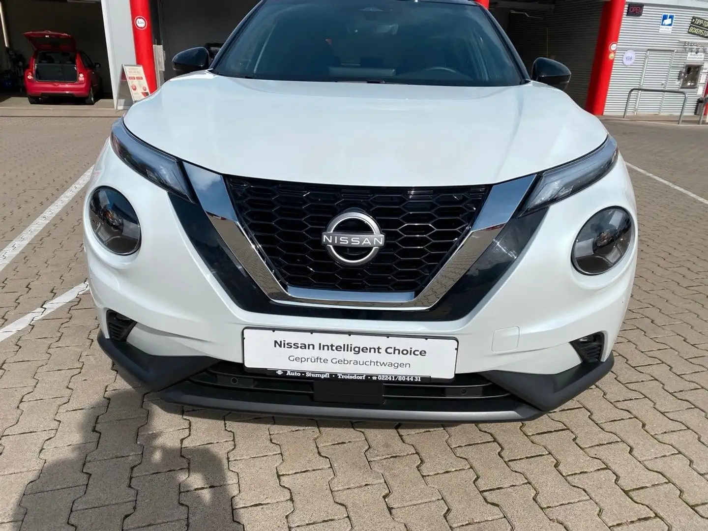 Nissan Juke N-Connecta/Navi/Klima/Sitzheiz/Parksensoren Weiß - 2