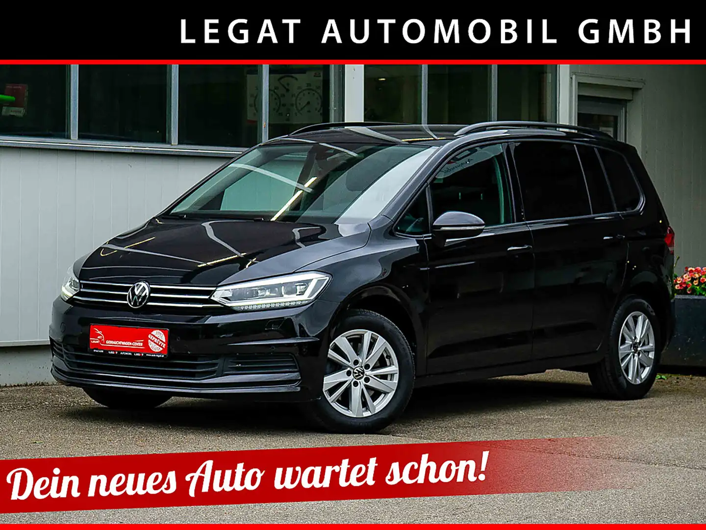 Volkswagen Touran Comfortline 2,0 TDI DSG *AHV*LED*NAVI*KAMERA* Schwarz - 1