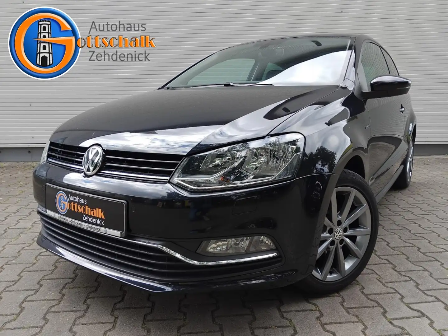 Volkswagen Polo 1.0 BMT/Start-Stopp FRESH Klima Einparkhilfe Schwarz - 1