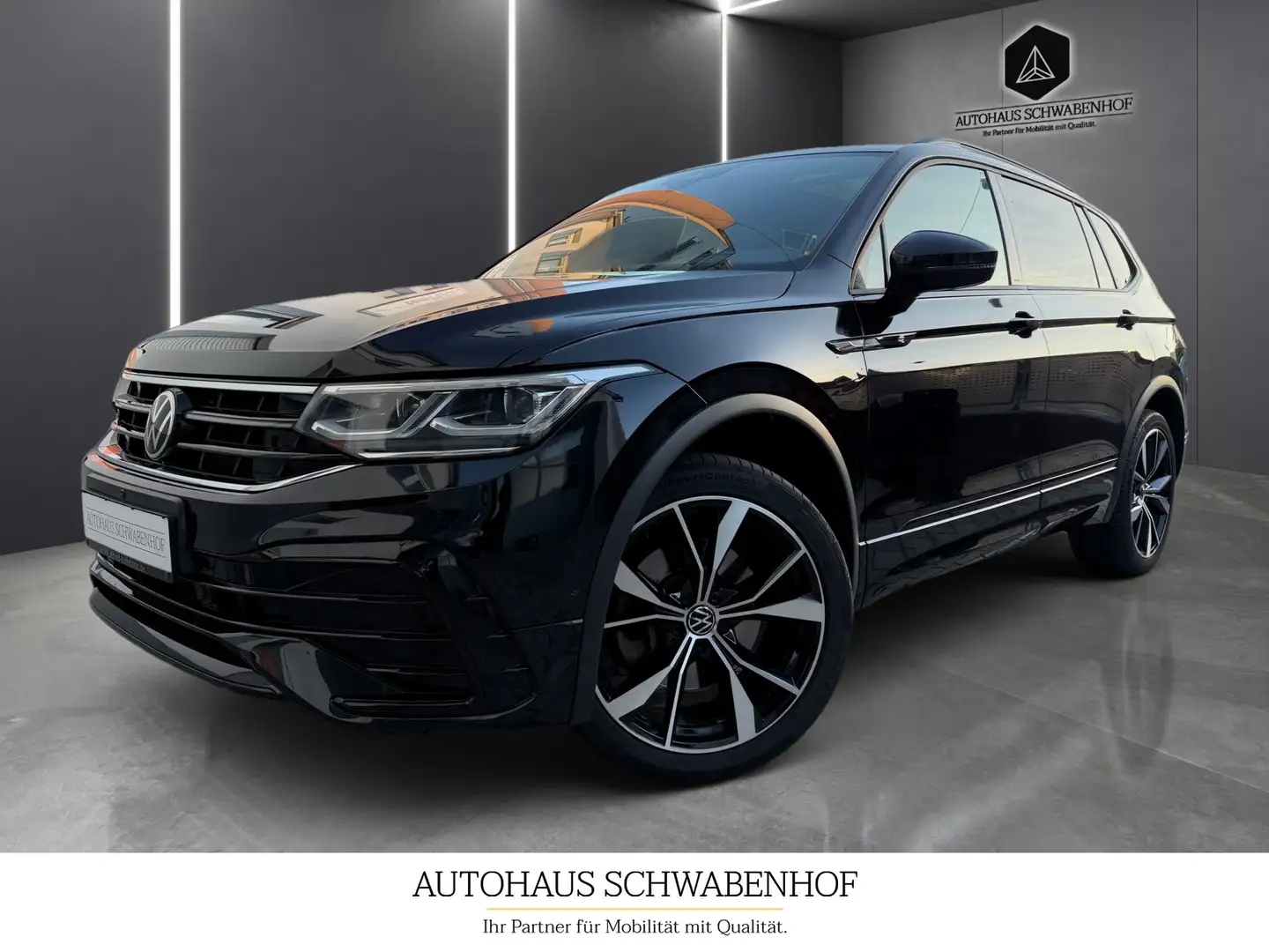 Volkswagen Tiguan Allspace 2.0l*R-Line*4Motion*ACC*Leder Schwarz - 1
