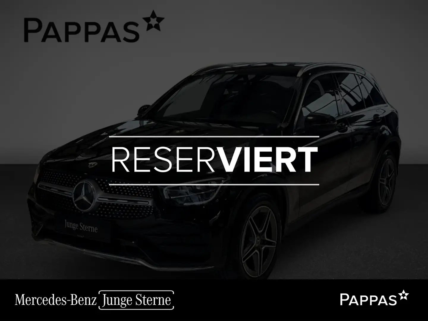 Mercedes-Benz GLC 220 d 4MATIC Cam Stdhz Navi AUT Wide LED SHZ Noir - 1