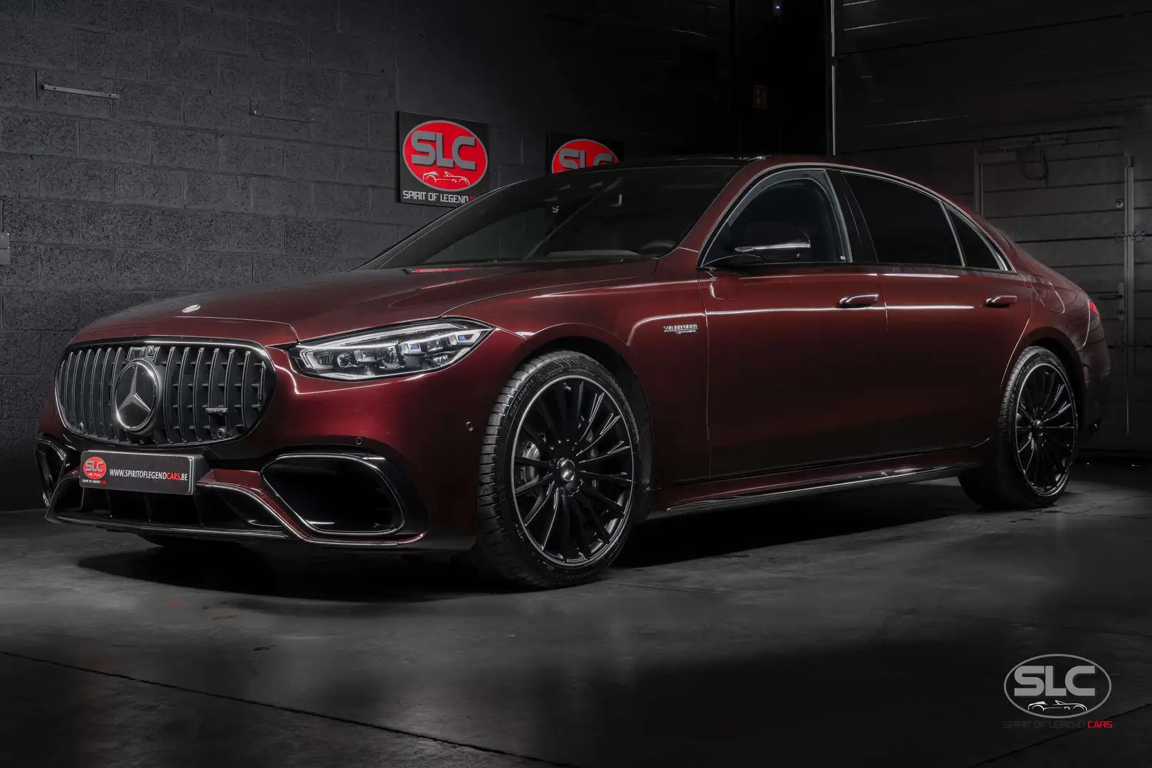 Mercedes-Benz S 63 AMG Long PHEV 4-Matic E Performance- Carbon- Chauffeur Rouge - 1
