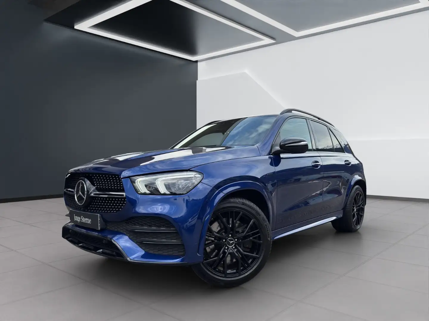 Mercedes-Benz GLE 350 de 4MATIC Distr KeyGo PTS Shz Ambi Mbeam Blau - 2