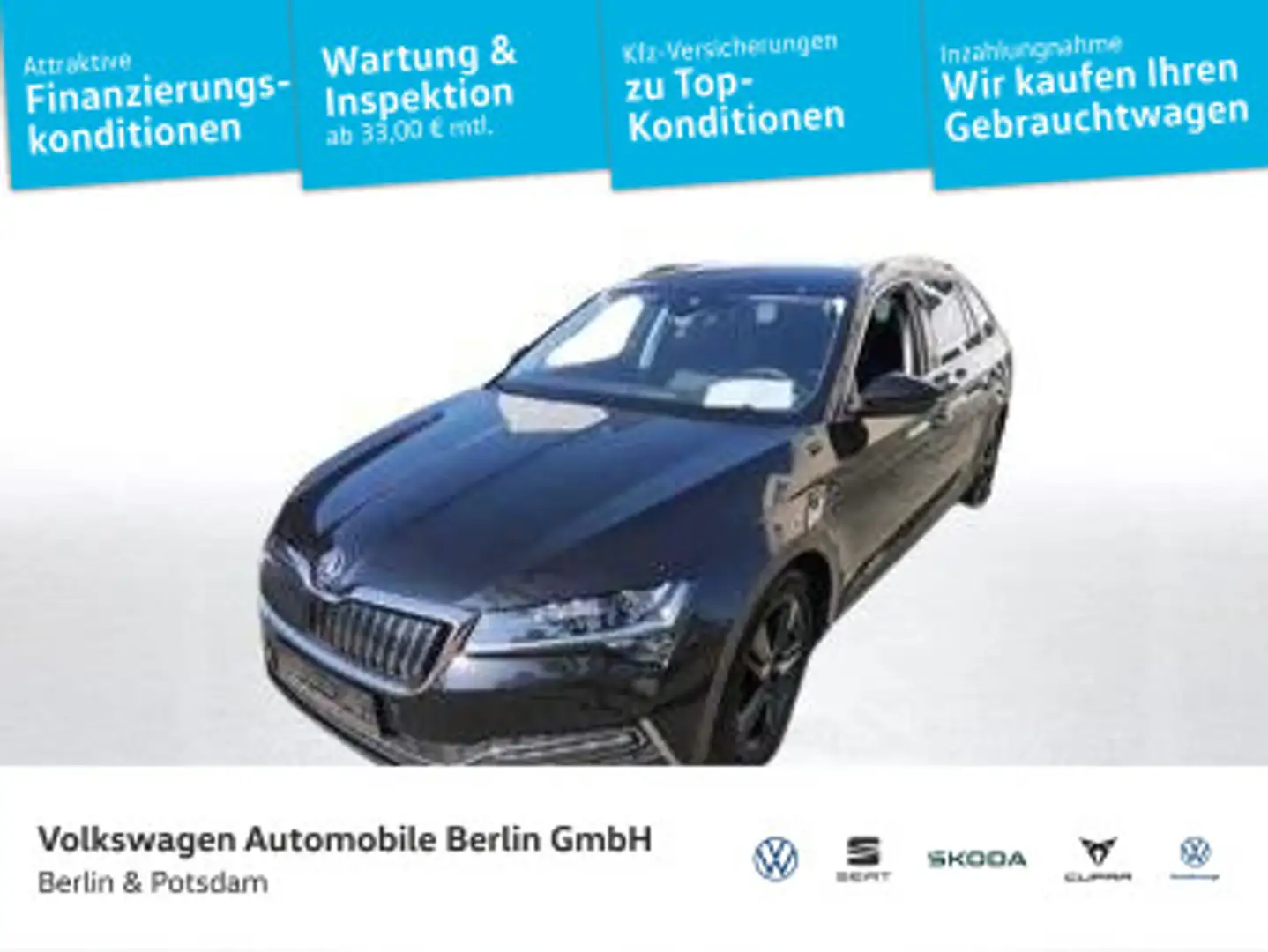 Skoda Superb Combi 1.4 TSI Style iV (EURO 6d) Schwarz - 1
