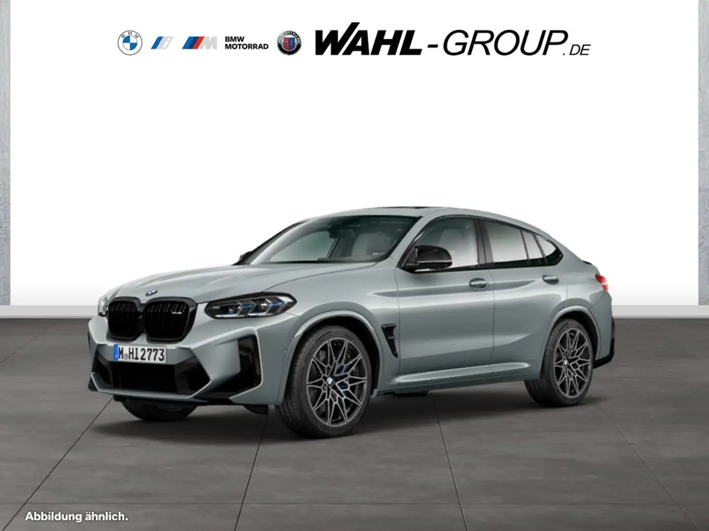 BMW X4 M COMPETITION LASER M DRIVER'S PACK AHK PANO DISPLAY Grau - 1