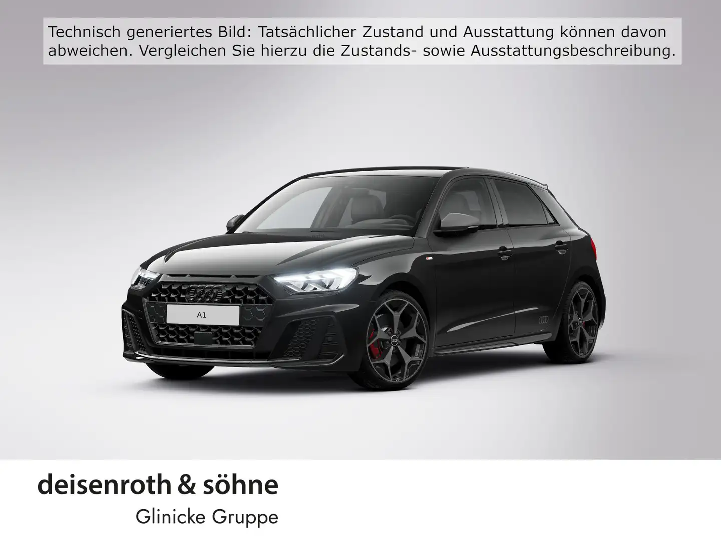 Audi A1 S line 40 TFSI LED/MMI/ASI/SHZ/18" Schwarz - 1