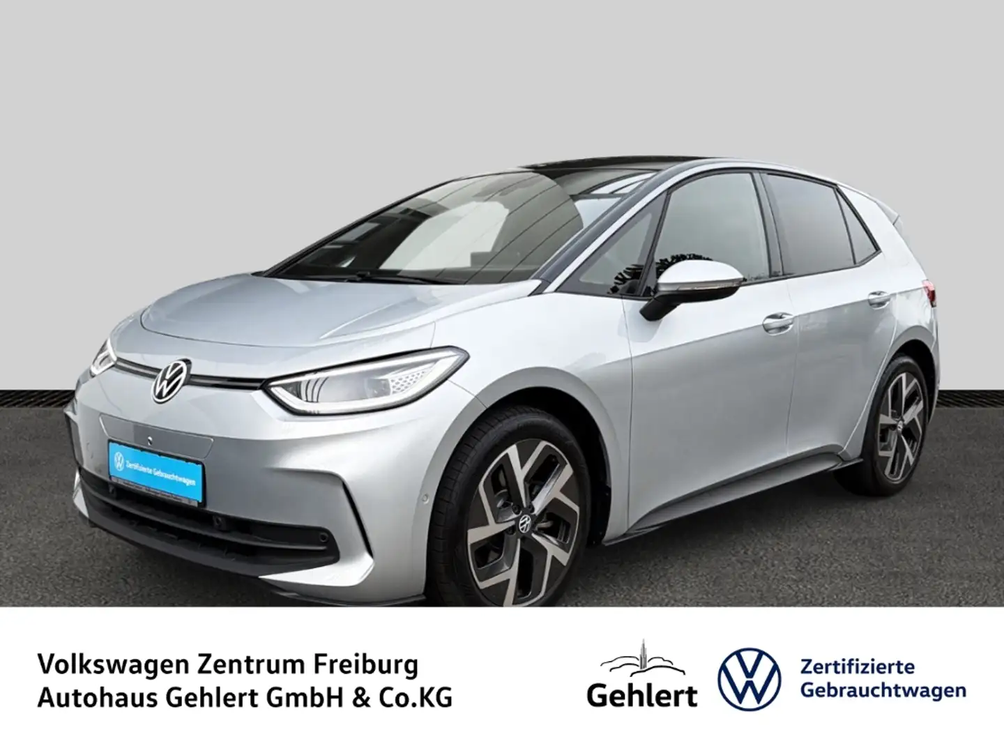 Volkswagen ID.3 Pro 58 kWh HUD ACC Navi 360°Kamera IQ.Light Silber - 1