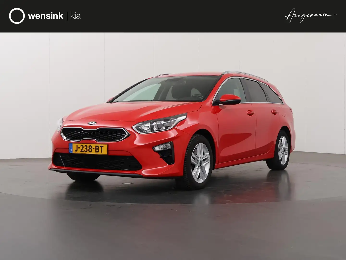 Kia Ceed SW / cee'd SW Sportswagon 1.0 T-GDi DynamicPlusLine | Stoel/Stuu Rood - 1